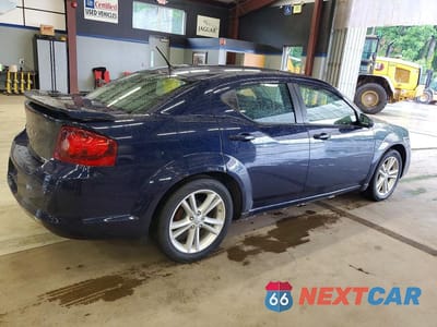 Trzecie zdjęcie samochodu z tyłu: 2014 DODGE AVENGER SE VIN:1C3CDZAG9EN104485 - miniatura