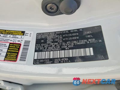 Zdjęcie 13 z 13 samochodu: 2022 TOYOTA HIGHLANDER L VIN:5TDCZRAH7NS099643 - miniatura