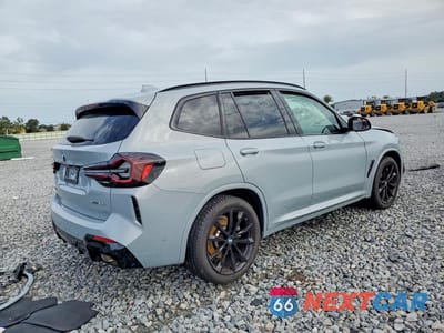 Trzecie zdjęcie samochodu z tyłu: 2024 BMW X3 SDRIVE30I VIN:5UX43DP04R9W27054 - miniatura