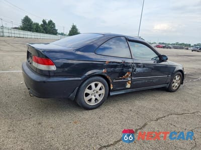 Trzecie zdjęcie samochodu z tyłu: 2000 HONDA CIVIC EX VIN:1HGEJ8247YL120438 - miniatura