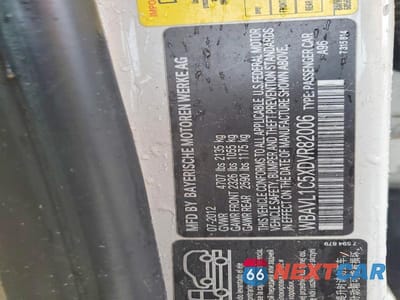 Zdjęcie 13 z 13 samochodu: 2013 BMW X1 XDRIVE28I VIN:WBAVL1C5XDVR82006 - miniatura