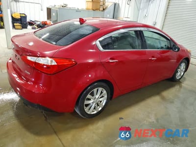 Trzecie zdjęcie samochodu z tyłu: 2014 KIA FORTE EX VIN:KNAFX4A85E5106257 - miniatura