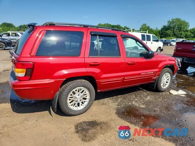 Trzecie zdjęcie samochodu z tyłu: 2002 JEEP GRAND CHEROKEE LIMITED VIN:1J4GW58N82C202381 - miniatura