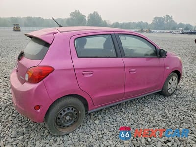 Trzecie zdjęcie samochodu z tyłu: 2015 MITSUBISHI MIRAGE DE VIN:ML32A3HJ8FH056317 - miniatura