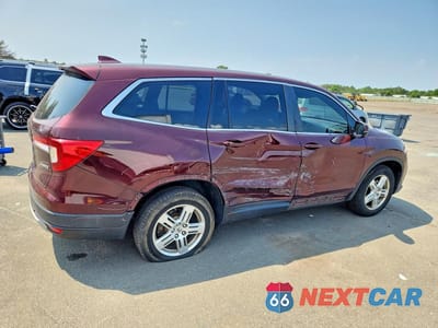 Trzecie zdjęcie samochodu z tyłu: 2020 HONDA PILOT EX VIN:5FNYF6H34LB021295 - miniatura