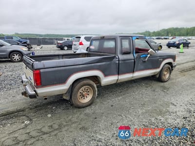 Trzecie zdjęcie samochodu z tyłu: 1989 FORD RANGER SUPER CAB VIN:1FTCR14A8KPA86972 - miniatura