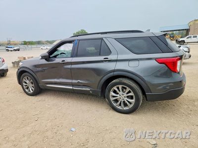 Drugie zdjęcie samochodu z przodu: 2020 FORD EXPLORER XLT VIN:1FMSK8DH8LGA99529 - miniatura