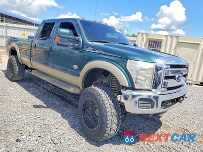 Czwarte zdjęcie samochodu z boku: 2011 FORD F350 SUPER DUTY VIN:1FT8W3BT7BEA72376 - miniatura
