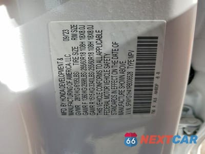 Zdjęcie 13 z 13 samochodu: 2024 HONDA PILOT EXL VIN:5FNYG1H41RB006528 - miniatura