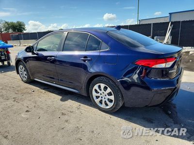 Drugie zdjęcie samochodu z przodu: 2021 TOYOTA COROLLA LE VIN:JTDEPMAEXMJ172183 - miniatura