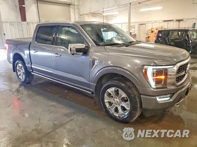 Czwarte zdjęcie samochodu z boku: 2022 FORD F150 SUPERCREW VIN:1FTFW1E87NFB88842 - miniatura