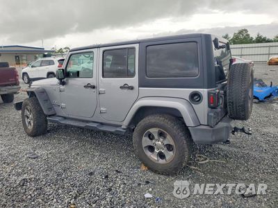 Drugie zdjęcie samochodu z przodu: 2018 JEEP WRANGLER UNLIMITED SAHARA VIN:1C4HJWEG2JL918227 - miniatura