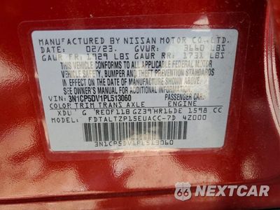 Zdjęcie 14 z 14 samochodu: 2023 NISSAN KICKS SR VIN:3N1CP5DV1PL513060 - miniatura