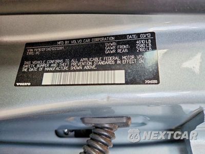Zdjęcie 12 z 12 samochodu: 2013 VOLVO S60 T5 VIN:YV1612FSXD1223281 - miniatura