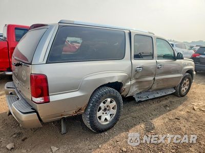 Trzecie zdjęcie samochodu z tyłu: 2003 CADILLAC ESCALADE ESV VIN:3GYFK66NX3G266890 - miniatura