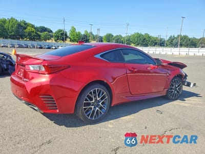 Trzecie zdjęcie samochodu z tyłu: 2016 LEXUS RC 350 VIN:JTHSE5BC5G5006242 - miniatura