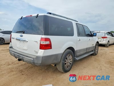 Trzecie zdjęcie samochodu z tyłu: 2007 FORD EXPEDITION EL XLT VIN:1FMFK155X7LA17620 - miniatura