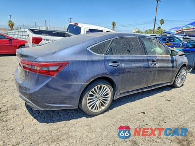 Trzecie zdjęcie samochodu z tyłu: 2016 TOYOTA AVALON LIMITED VIN:4T1BK1EB0GU196796 - miniatura