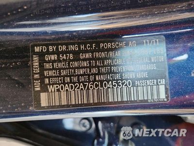 Zdjęcie 13 z 13 samochodu: 2012 PORSCHE PANAMERA S HYBRID VIN:WP0AD2A76CL045320 - miniatura