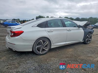 Trzecie zdjęcie samochodu z tyłu: 2021 HONDA ACCORD SPORT SE VIN:1HGCV1F45MA113510 - miniatura