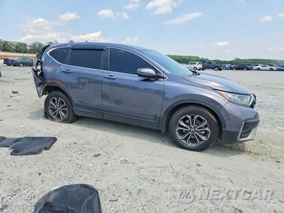 Czwarte zdjęcie samochodu z boku: 2020 HONDA CR-V EX VIN:2HKRW1H54LH417964 - miniatura