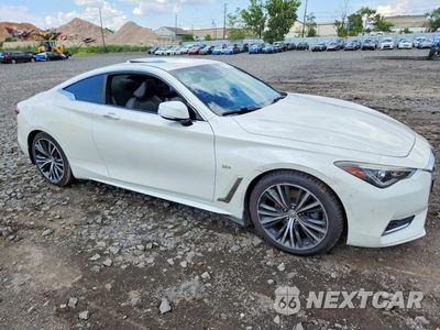 Czwarte zdjęcie samochodu z boku: 2017 INFINITI Q60 3.0T PREMIUM VIN:JN1EV7EL9HM552364 - miniatura