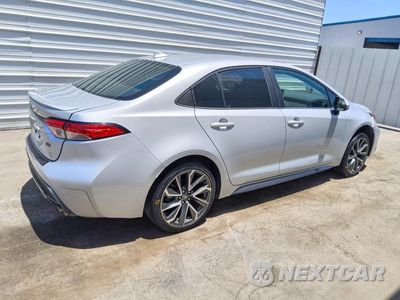 Trzecie zdjęcie samochodu z tyłu: 2021 TOYOTA COROLLA SE VIN:5YFS4MCE7MP065483 - miniatura