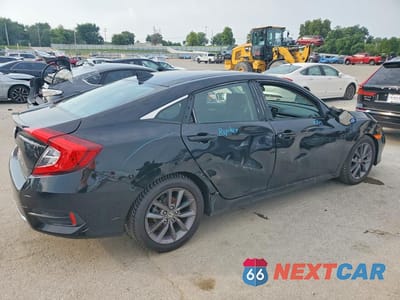Trzecie zdjęcie samochodu z tyłu: 2020 HONDA CIVIC EX VIN:19XFC1F31LE025185 - miniatura