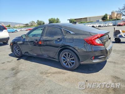 Drugie zdjęcie samochodu z przodu: 2020 HONDA CIVIC EXL VIN:19XFC1F73LE218411 - miniatura