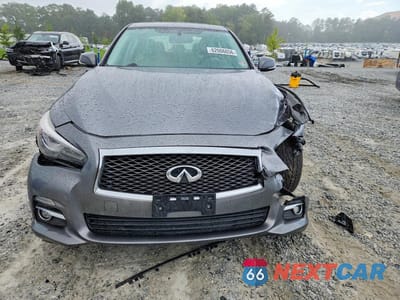 Piąte zdjęcie samochodu w środku: 2015 INFINITI Q50 PREMIUM VIN:JN1BV7AR6FM404571 - miniatura