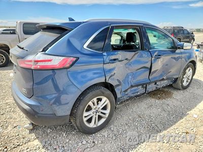 Trzecie zdjęcie samochodu z tyłu: 2019 FORD EDGE SEL VIN:2FMPK4J90KBC72056 - miniatura