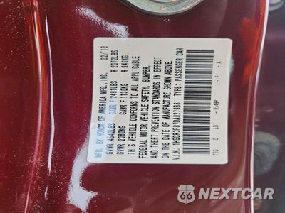 Zdjęcie 12 z 12 samochodu: 2013 HONDA ACCORD EXL VIN:1HGCR3F87DA027988 - miniatura