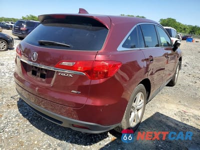 Trzecie zdjęcie samochodu z tyłu: 2013 ACURA RDX VIN:5J8TB4H33DL000836 - miniatura