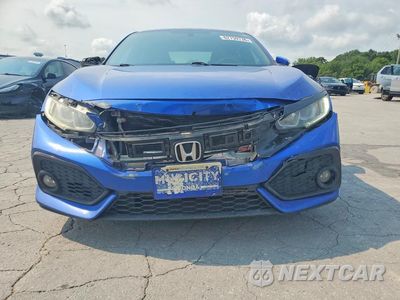 Piąte zdjęcie samochodu w środku: 2019 HONDA CIVIC SI VIN:2HGFC1E57KH704241 - miniatura