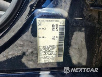Zdjęcie 12 z 12 samochodu: 2021 NISSAN ALTIMA SV VIN:1N4BL4DV1MN371163 - miniatura