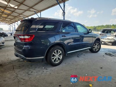 Trzecie zdjęcie samochodu z tyłu: 2014 DODGE DURANGO LIMITED VIN:1C4SDHDT8EC353687 - miniatura