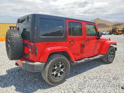 Trzecie zdjęcie samochodu z tyłu: 2018 JEEP WRANGLER UNLIMITED SAHARA VIN:1C4HJWEG8JL920791 - miniatura