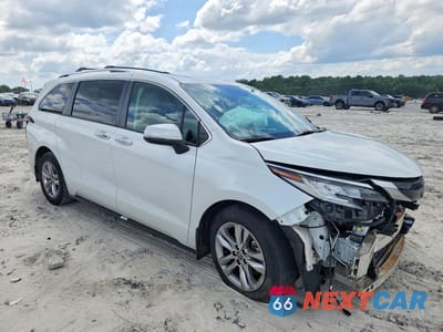 Czwarte zdjęcie samochodu z boku: 2022 TOYOTA SIENNA LIMITED 7-PASSENGER VIN:5TDZSKFC9NS059678 - miniatura