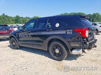Drugie zdjęcie samochodu z przodu: 2021 FORD EXPLORER POLICE VIN:1FM5K8AB0MGA17551 - miniatura