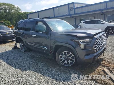 Czwarte zdjęcie samochodu z boku: 2026 TOYOTA SEQUOIA 1794 EDITION VIN:7SVAAABA4TX080255 - miniatura