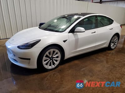 2022 TESLA MODEL 3 5YJ3E1EA6NF371114 - główne zdjęcie licytacji z USA - miniatura