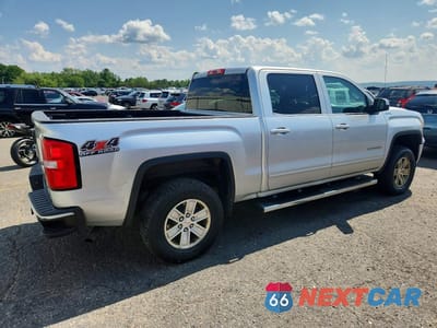 Trzecie zdjęcie samochodu z tyłu: 2014 GMC SIERRA K1500 SLE VIN:3GTU2UEH0EG262850 - miniatura