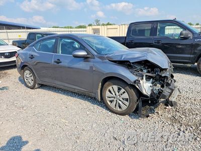 Czwarte zdjęcie samochodu z boku: 2025 NISSAN SENTRA S VIN:3N1AB8BV6SY369771 - miniatura