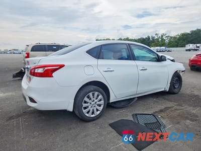 Trzecie zdjęcie samochodu z tyłu: 2016 NISSAN SENTRA SV VIN:3N1AB7AP2GY313007 - miniatura