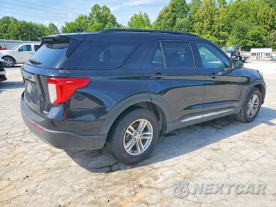 Trzecie zdjęcie samochodu z tyłu: 2020 FORD EXPLORER VIN:1FMSK8DH9LGA25875 - miniatura