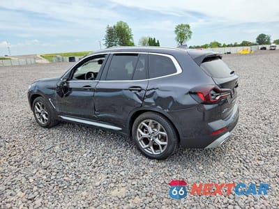 Drugie zdjęcie samochodu z przodu: 2024 BMW X3 XDRIVE30I VIN:WBX57DP00RN262750 - miniatura