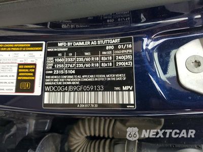 Zdjęcie 13 z 13 samochodu: 2016 MERCEDES-BENZ GLC 300 VIN:WDC0G4JB9GF059133 - miniatura