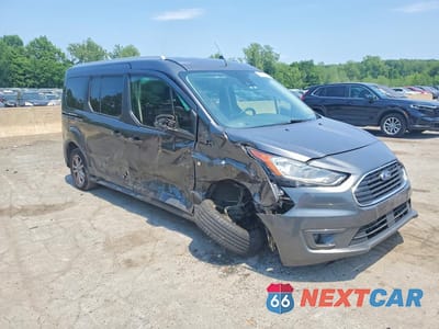 Czwarte zdjęcie samochodu z boku: 2019 FORD TRANSIT CONNECT XLT VIN:NM0GE9F29K1419648 - miniatura