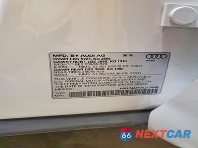 Zdjęcie 14 z 14 samochodu: 2019 AUDI SQ5 PRESTIGE VIN:WA1C4AFY7K2126488 - miniatura