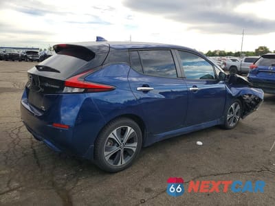 Trzecie zdjęcie samochodu z tyłu: 2022 NISSAN LEAF SV PLUS VIN:1N4BZ1CVXNC556498 - miniatura